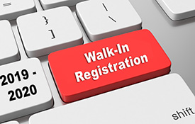 walk-in registration walk-in registration